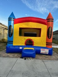 Crayon Bounce House